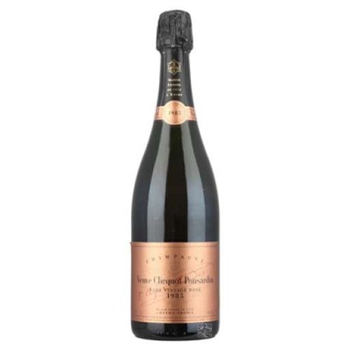 Veuve Clicquot RARE Vintage Rose 1985 - Vintage Champagne - 5 Stars